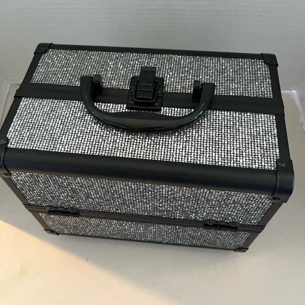Black and Silver Storage Organizer